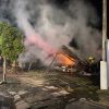 Incêndio destrói casa no bairro Ana Nery