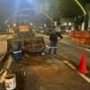 Secretaria de Obras de Santa Cruz repõe pavimentos em três ruas