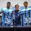 Grêmio apresenta oficialmente zagueiros Jemerson e Rodrigo Caio
