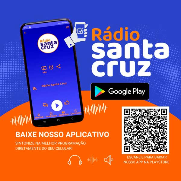 Baixe Agora o App da Rádio Santa Cruz