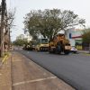 Secretaria de Obras de Santa Cruz avança com pavimentação