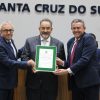 Coronel João Francisco Barbosa recebe título de Cidadão Santa-cruzense