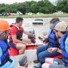 Corsan utiliza tecnologia de ultrassom para melhorar a qualidade da água no Lago Dourado em Santa Cruz