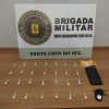 Brigada Militar de Santa Cruz prende homem com drogas