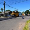 Secretaria de Obras finaliza asfalto na rua Antônio Kipper